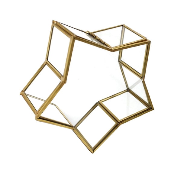 Uonlytech Organizer Box Copper Alloy 1Pack 5.5x5.5x1.8in