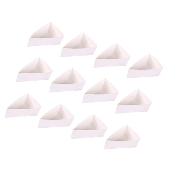 Uonlytech 20Pcs White Pastry Containers Disposable Paper Wrap for Protecting Cakes and Desserts