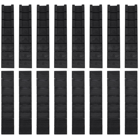 Uonlytech 20pcs Furniture Levelers Wedge Plastic Leveler Shims for Household Repairs