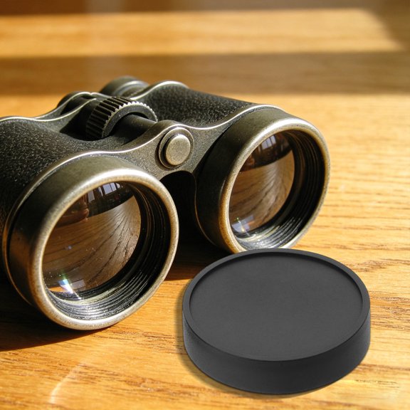 Uonlytech 2Pcs Black Telescope Eyepiece Caps for 2 Inch Barrel Dust and Dew Protection Plastic Cover