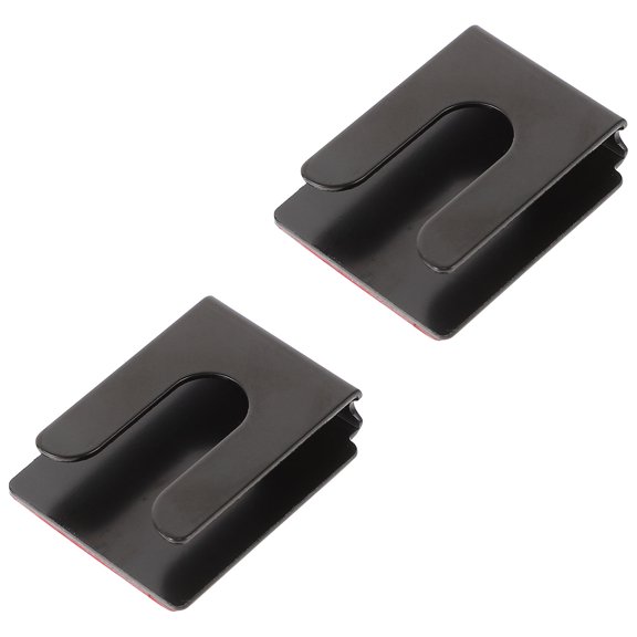 Uonlytech Metal Mic Holder Black Sturdy Multi-Function for Home Use 2Pcs