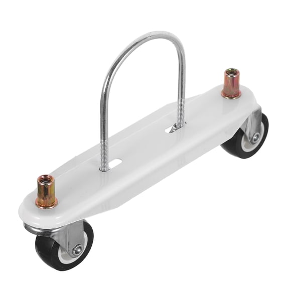 Uonlytech 2Pcs Radiator Bracket Floor Stand with Heavy Duty Swivel Casters for Easy Mobility and Stable Support