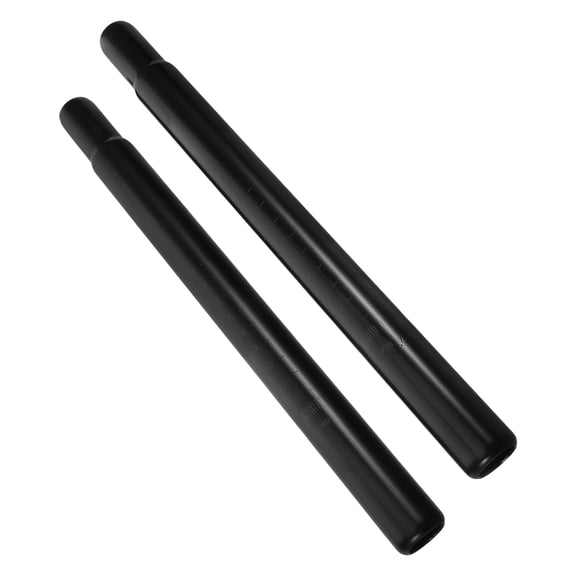 Uonlytech 2Pcs Seat Post Suspension Post Iron Bicycle Seat Post for Outdoor Cycling