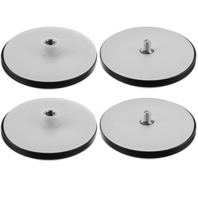 Uonlytech 2Pcs Sliding Glass Door Handle Pull Knobs High Grade Stainless Steel Black
