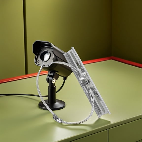 Uonlytech 2Pcs Steel Monitor Mounting Bracket with Adjustable Clamp for Flexible Screen Viewing