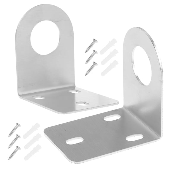 Uonlytech 2Sets Universal Metal Faucet Mounting Bracket Wall Holder for Water Purifier Tap with Sturdy Design