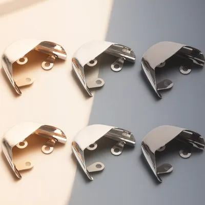 Uonlytech 3Pairs Metal Heel Covers for High Heel Shoes Strong Wear Resistant Tip Caps