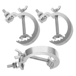 Uonlytech Heavy Duty Truss Clamp Hook Silver 3Pcs