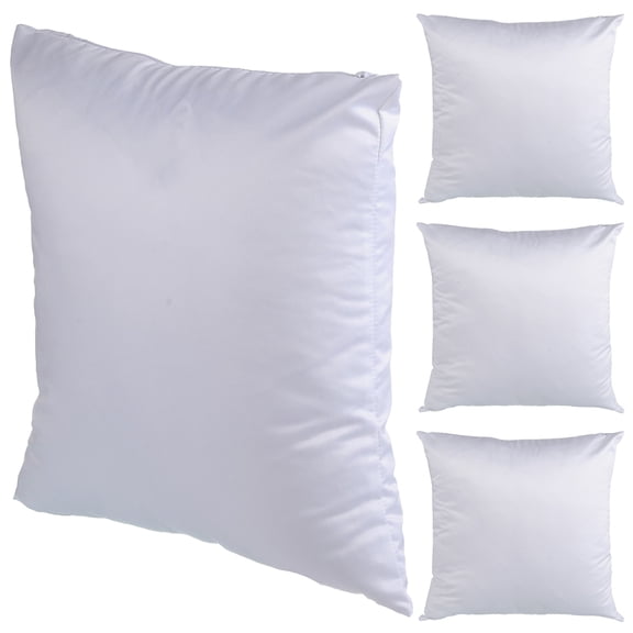 Uonlytech 4Pcs Sublimation Pillow Cover White Cushion Cover for DIY Enthusiasts