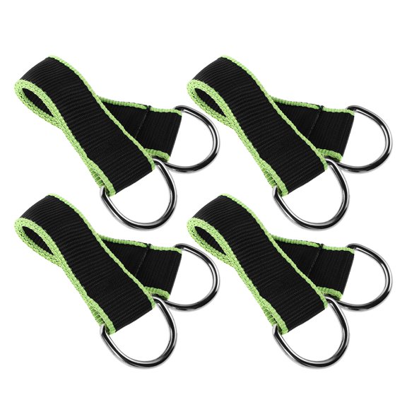 Uonlytech 4Pcs Tree Swing Straps with Dual Strength Hanging Ropes for Safe Outdoor Hammock Mounting