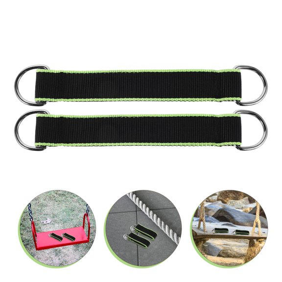 Uonlytech 4Pcs Tree Swing Straps with Dual Strength Hanging Ropes for Safe Outdoor Hammock Mounting