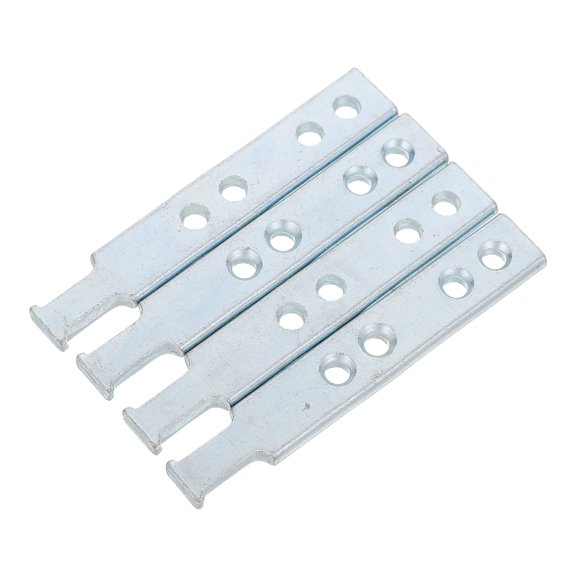 Uonlytech 4Pcs Universal Compatibility Window Pivot Bar Plated Silver Metal for Easy DIY Home Window Repair