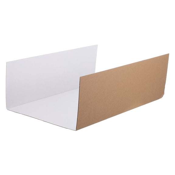 Uonlytech 4Pcs White Tri Fold Poster Boards Versatile Surface for Drawing Writing and Attaching Charts Display
