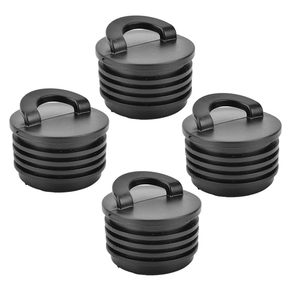 Uonlytech 4pcs Professional Drain Plug Round Waterproof Rubber for Kayak Outdoor Water Activities