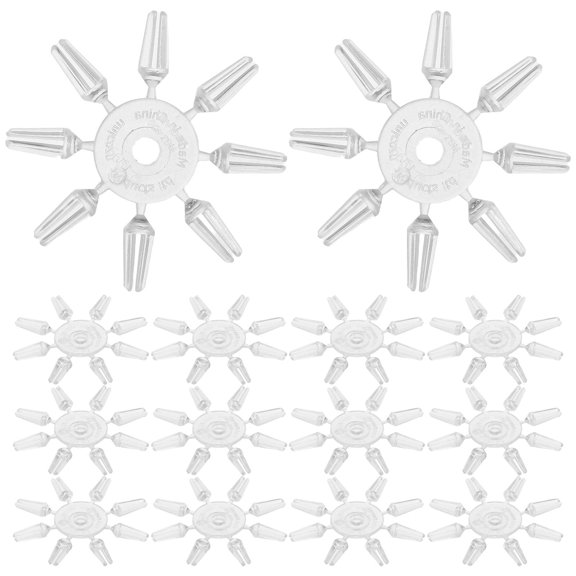 Uonlytech 50Pcs Dart Flight Straightener Plastic Protector for Competition and Recreational Dart Use