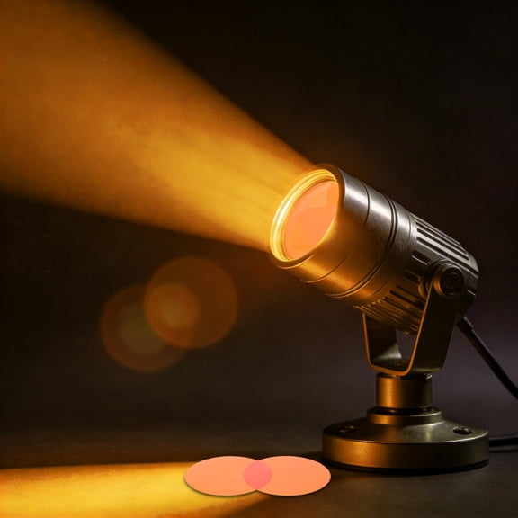 Uonlytech 50Pcs Warm Light Diffuser Film Orange Adhesive Color Correction Gel Filters for LED Lights
