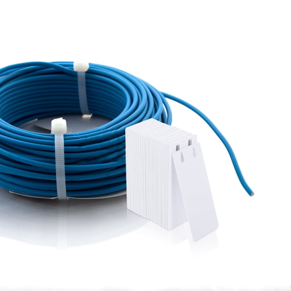 Uonlytech 50pcs Electrical Use Cable Identification Markers in PVC Material