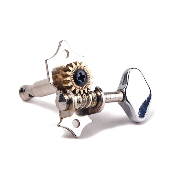 Uonlytech Acoustic Guitar Tuning Machines Tuning Pegs Gear Zinc Alloy for Performance 4Pack