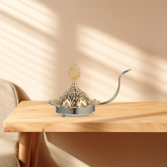 Uonlytech Arabian Style Metal Candlestick Holder for Home Decor 1Set