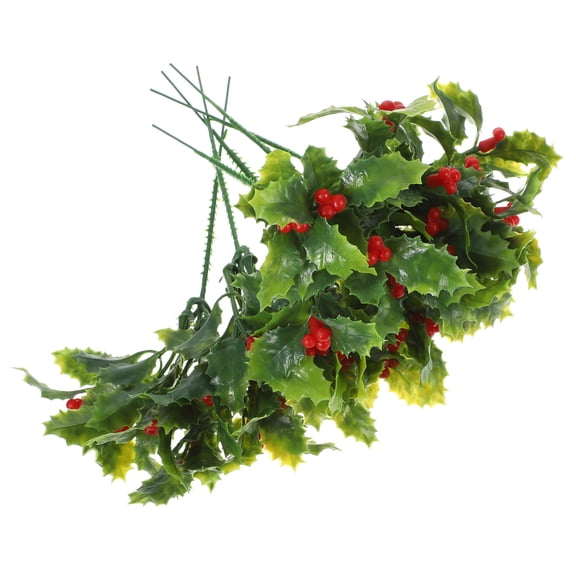 Uonlytech Decorative Fake Flowers Green for Party and Home Decor 12Pcs