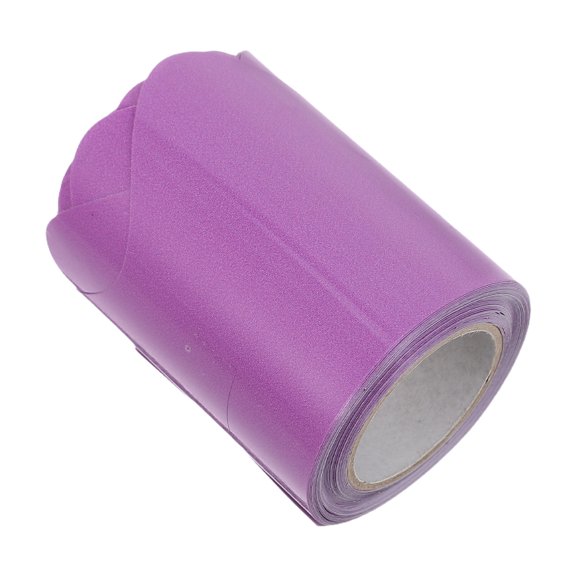 Uonlytech Artist Bulletin Board Border Sticker in Purple for Office with Peel and Stick Application