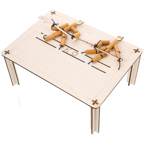 Uonlytech Handmade Puppet Material Pack Bamboo Puppet Kit Assorted Color 1 Set