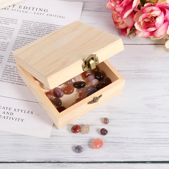 Uonlytech Jewelry Boxes Women Khaki 1Pcs