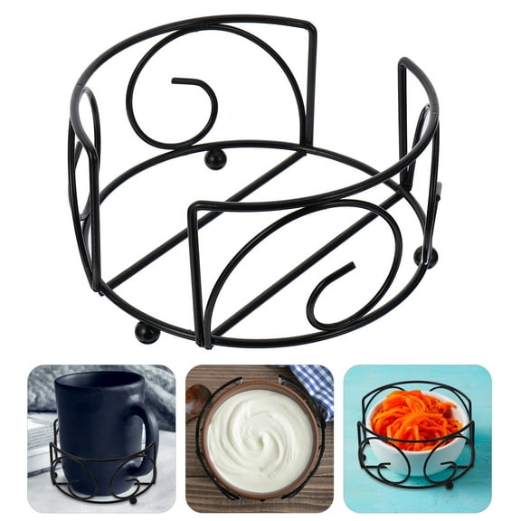 Uonlytech Coaster Display Stand Coaster Holder Iron Home Decoration 1Pcs