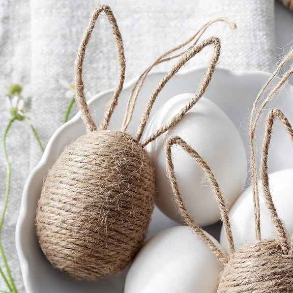 Uonlytech Coffee Burlap Twine Rope Strong Natural Rope String for Crafts and Binding Projects
