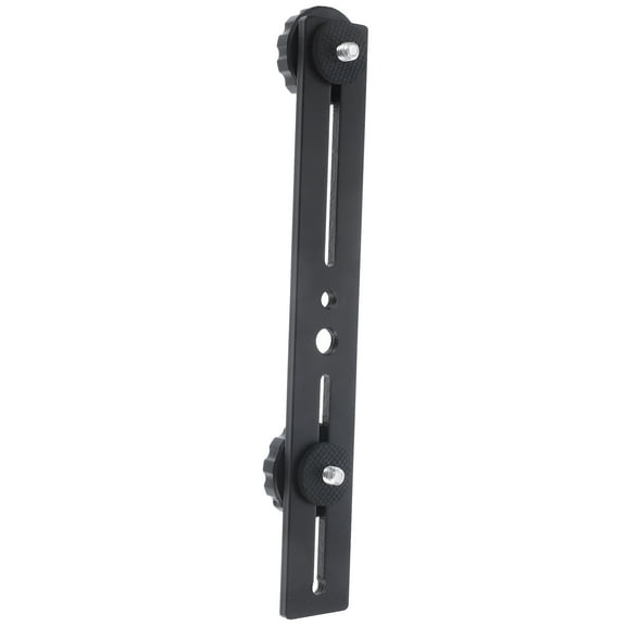 Uonlytech Durable Black Microphone Mount and Fill Light Bracket with Non Slip Eva Material