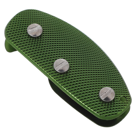 Uonlytech Durable Green Key Folder Made of Aluminum Alloy with Strong Key Holder Clips