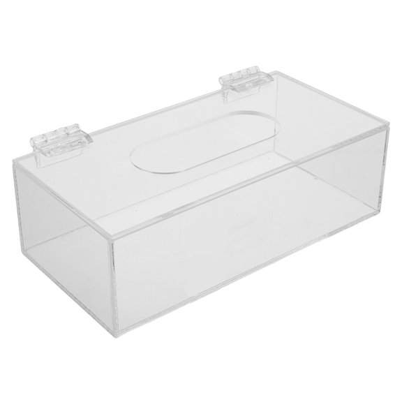 Uonlytech Face Mask Holder Box with Flip Top Design for Easy Singlehanded Access