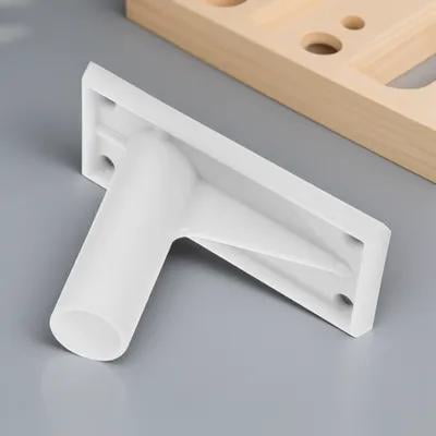Uonlytech Flag Pole Holder Outside Rectangular Adhesive Installation Weather Resistant Flagpole Mount Bracket 1Set