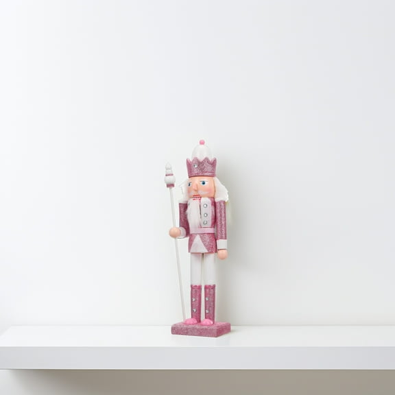 Uonlytech Girl Nutcracker Christmas Decor Nutcracker Doll Wooden Decoration for Families 1Pc