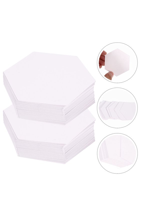 200Pcs Quilting Piercing Tools White Lightweight Sewing Paper Templates