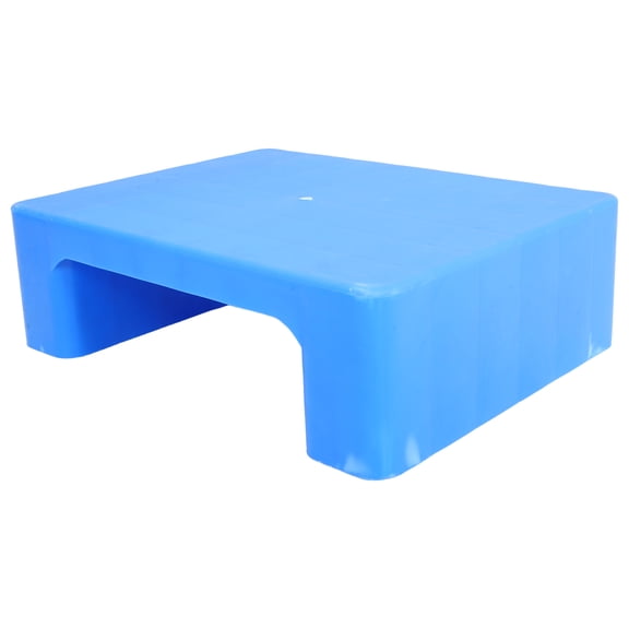 Uonlytech Indoor Blue Plastic Pallet Lightweight Floor Pad with Stable Flat Surface