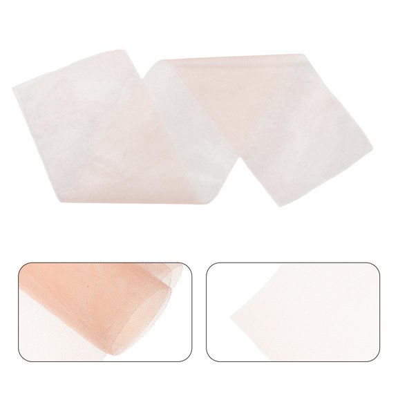 Uonlytech Khaki Lace Net for Wig Making with Strong Structure and Seamless Edges