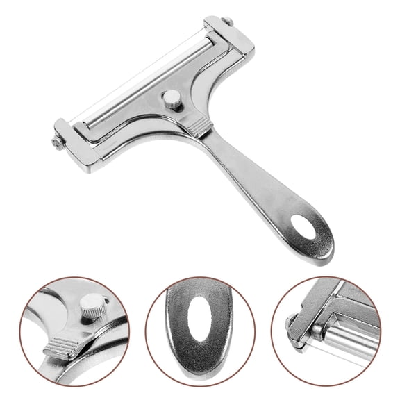 Uonlytech Lightweight Kitchen Wire Cheese Slicer Sturdy Compact Cheese Cutting Tool
