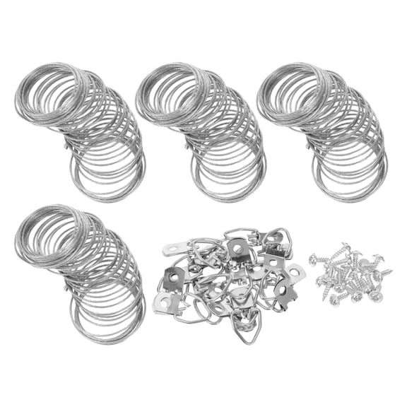 Uonlytech Metal Photo Frame Clips Picture Frame Hangers for Office Use and Decor