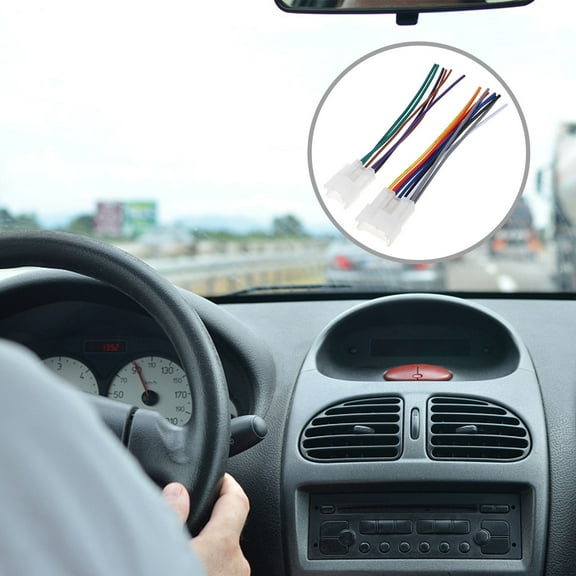 Uonlytech Multi Color Automotive Wiring Harness Kit for Car Stereo Perfect Connection Reliable