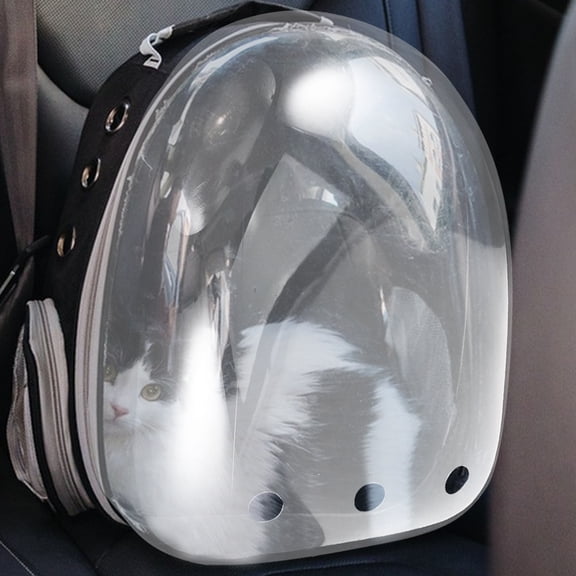 Uonlytech Pet Carrier Bubble Window Transparent Cover Shell for Outdoor Travel Comfort