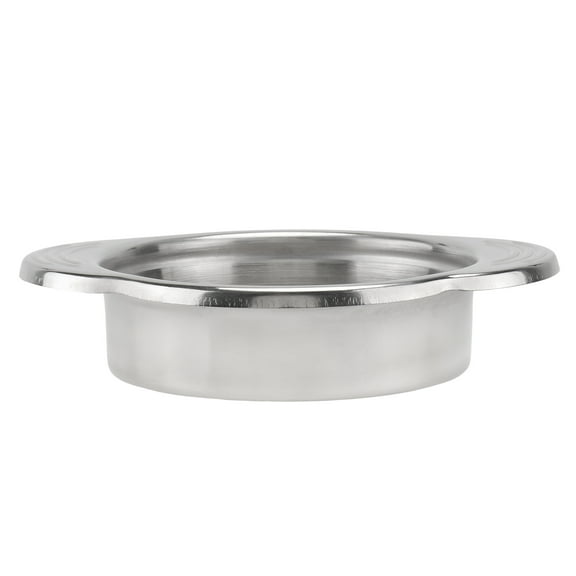 Uonlytech Plated Silver Stainless Steel Canning Colander for Draining Liquid from Canned Foods