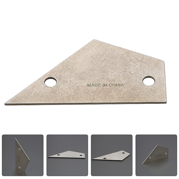 Uonlytech Precision Plated Silver Metal Guitar Fret Rocker Tool for Bass Acoustic and Electric Guitars