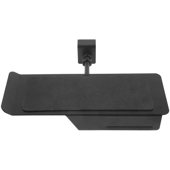 Uonlytech Retail Store Black Shoe Display Rack Wall Mounted with Stable Square Frame