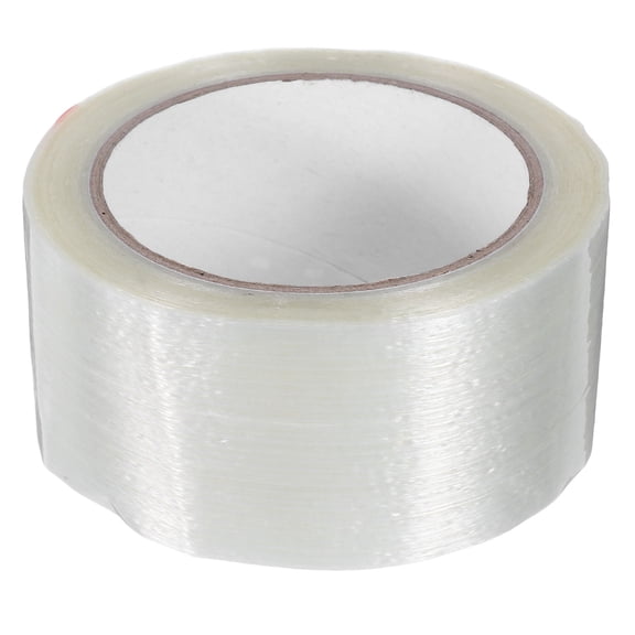 Uonlytech Single Sided Transparent Fiberglass Tape for Box Sealing and Heavy Duty Mounting Tasks