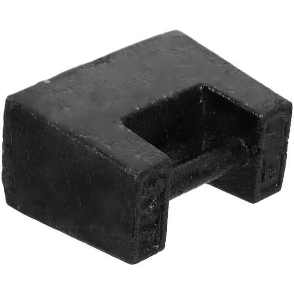 Uonlytech Standard Plate Black Calibration Weight 1 Kilogram Cast Iron