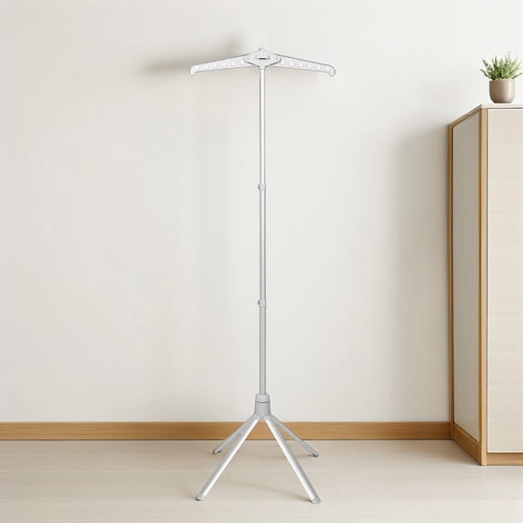 Uonlytech Standing Clothes Steamer Hanger with Adjustable Height and Stable Support for Efficient Home Steaming