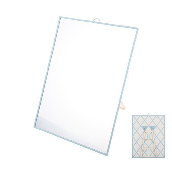Uonlytech Tempered Glass Shoe Mirror for Home Use with Foldable Design and Crystal Clear Reflection