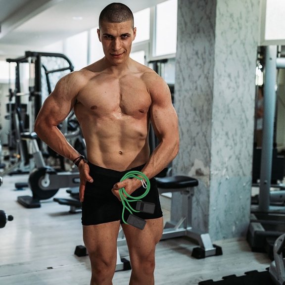 Uonlytech Versatile Green Resistance Rope for Baseball Training and Fitness Workouts