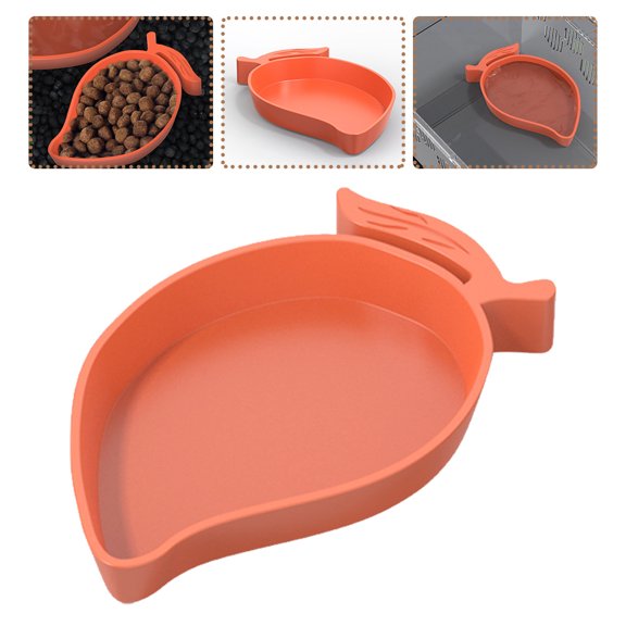 Uonlytech Versatile Reptile Water Dish Suitable for Tortoise Bearded Dragon and Small Lizards